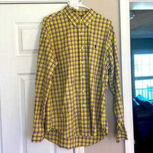 Ralph Lauren size XL Men’s Button Down Long Sleeve Beautiful Spring/Summer Color